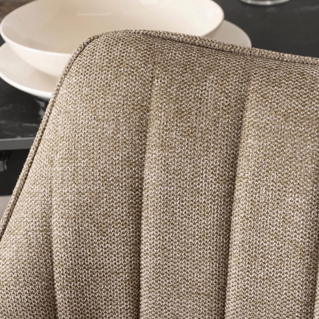 MUMBAI forgó étkezőszék bézs