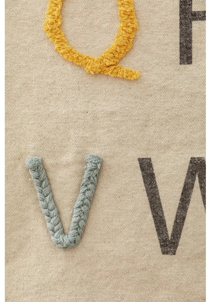 Gyerek faliszőnyeg Color ABC – Lorena Canals