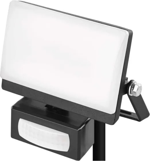 Mozgásérzékelős LED reflektor TAMBO EVO LED/10W/230V 4000K IP44 fekete