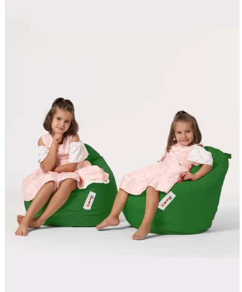 Babzsák 60x60 cm zöld