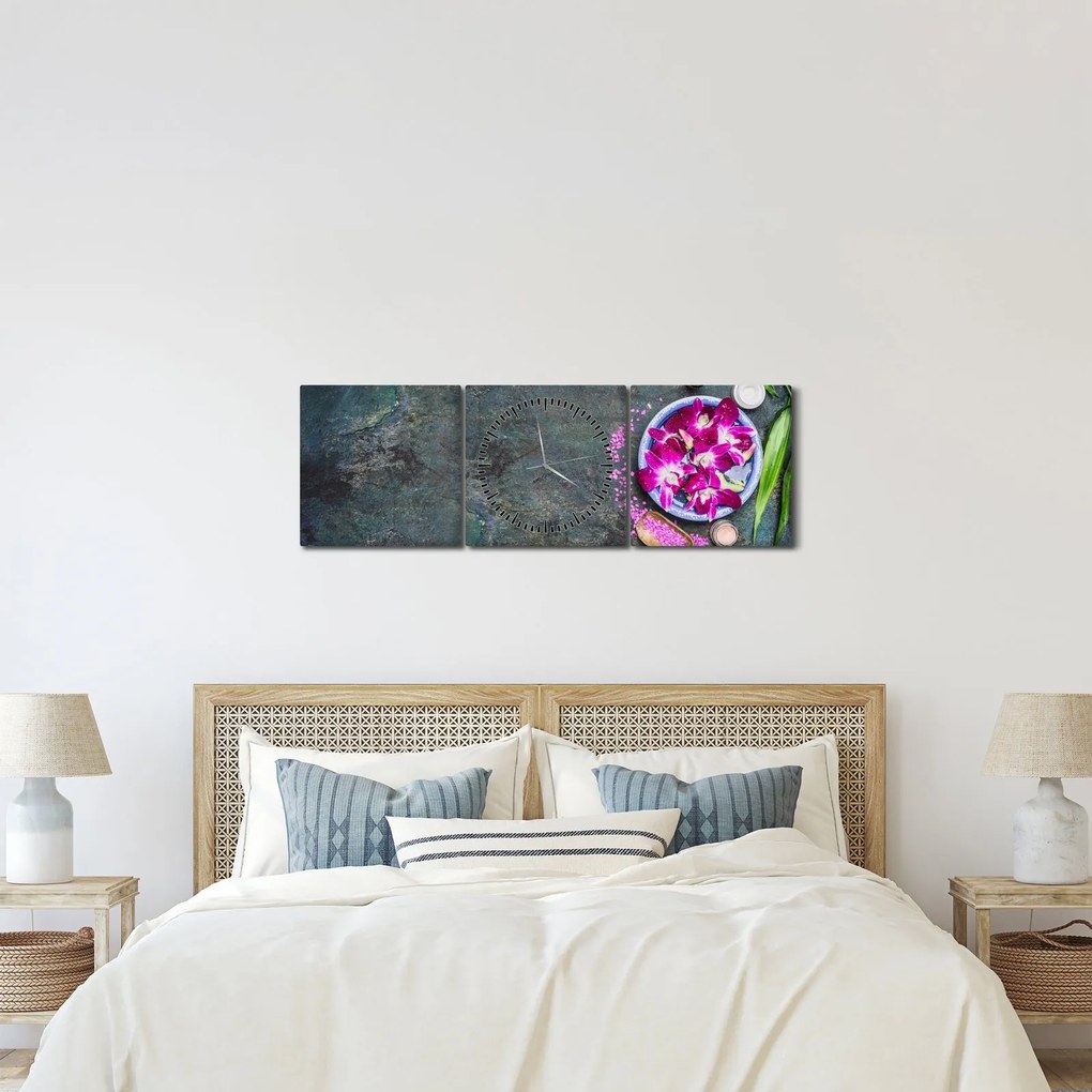 Kép - Wellness (órával) (90x30 cm)