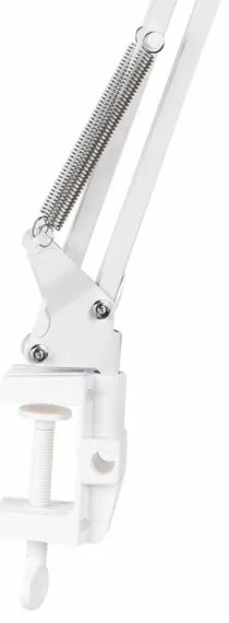 Csíptetős asztali lámpa WORKER 1xE27/10W/230V fehér