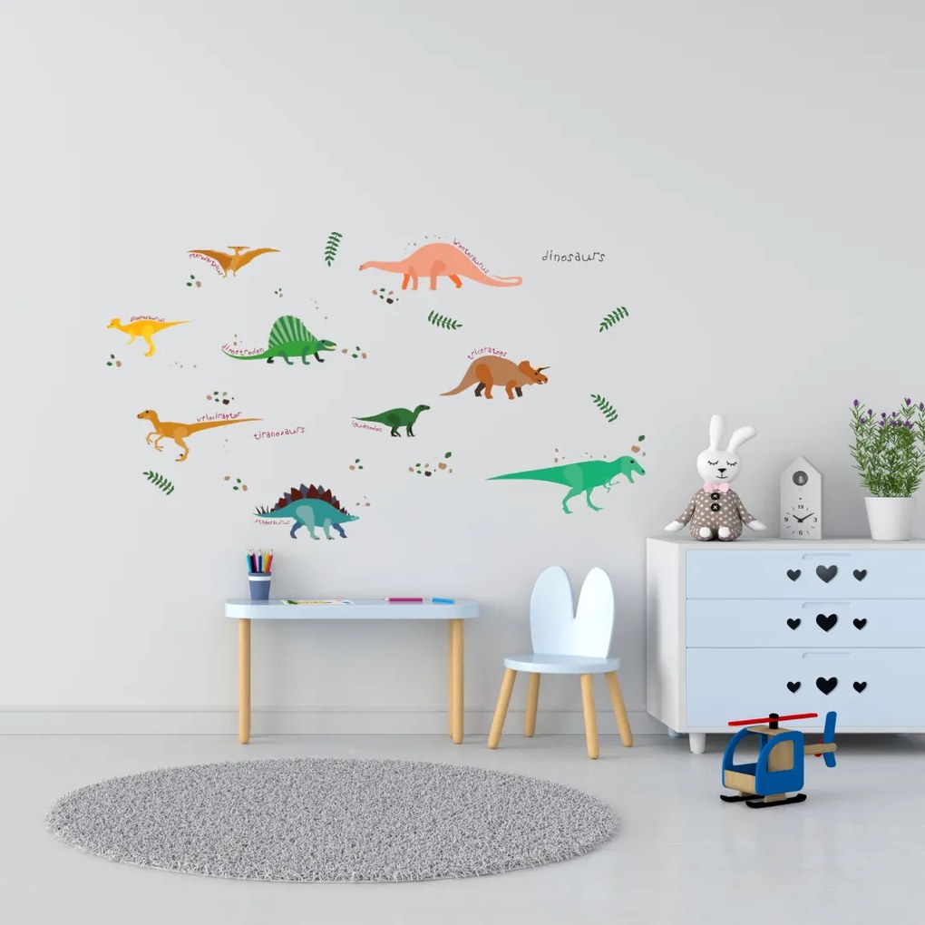 Falmatrica "Dinoszauruszok 4" 58x67cm