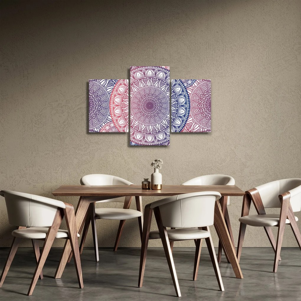 Mandala kép (90x60 cm)