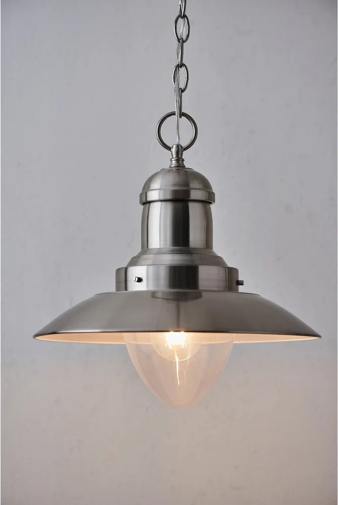 Endon klasszikus loft függeszték mendip átlátszó szatén nikkel end60799