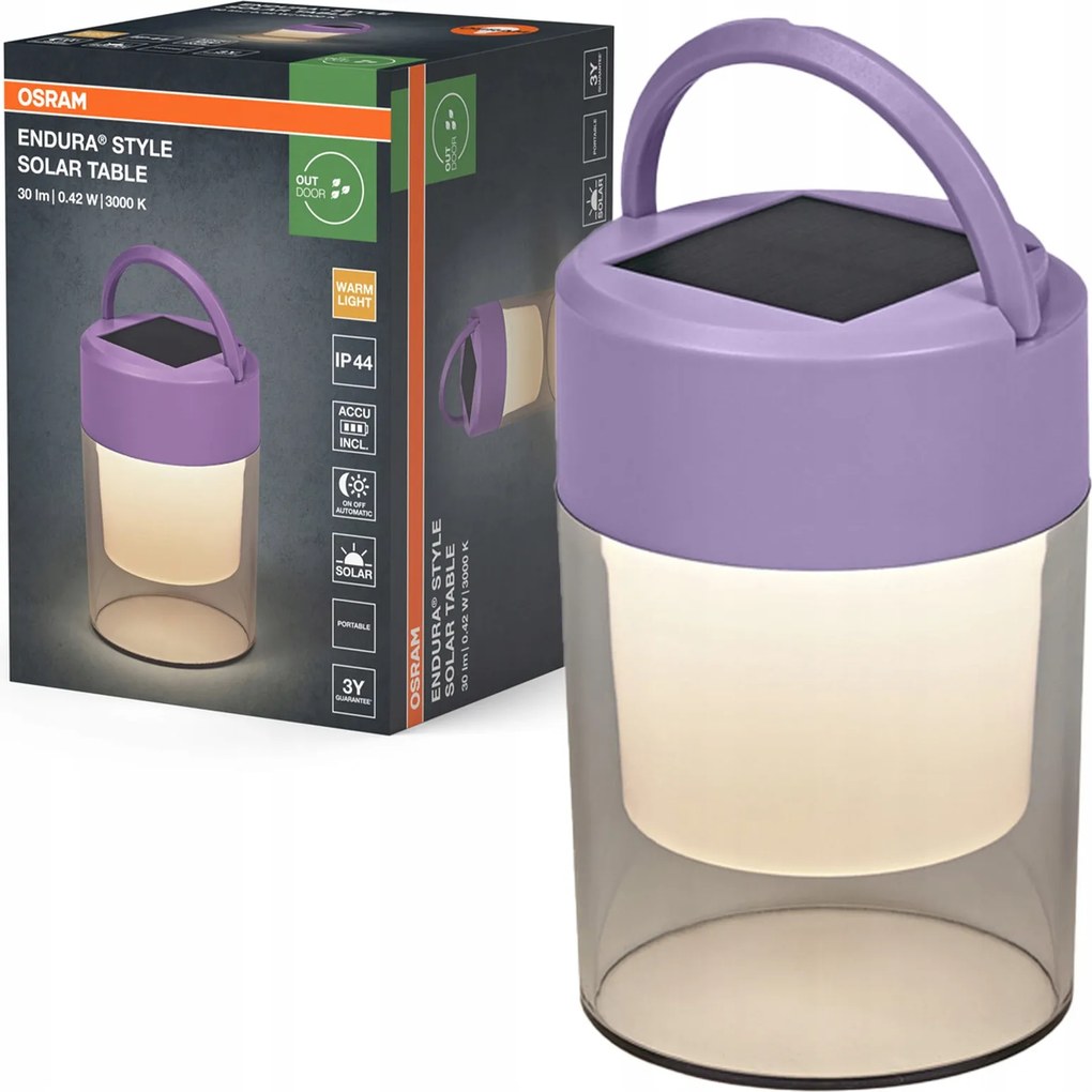 Napelemes Led kerti álló lámpa 0.42W 20lm 3000K IP44 Endura