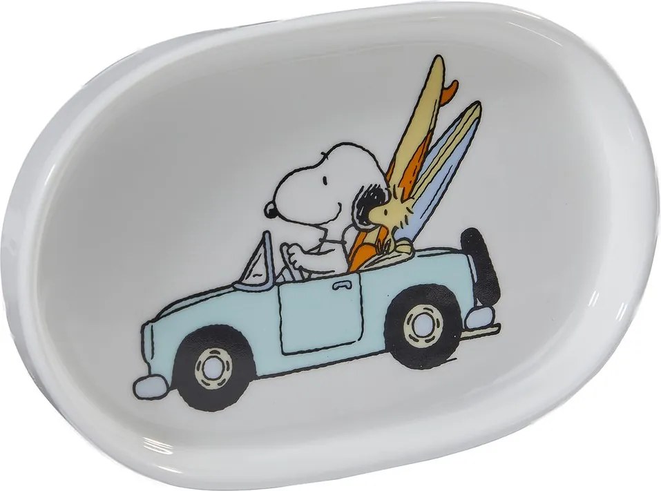 PEANUTS ovális tálka , Snoopy szörf