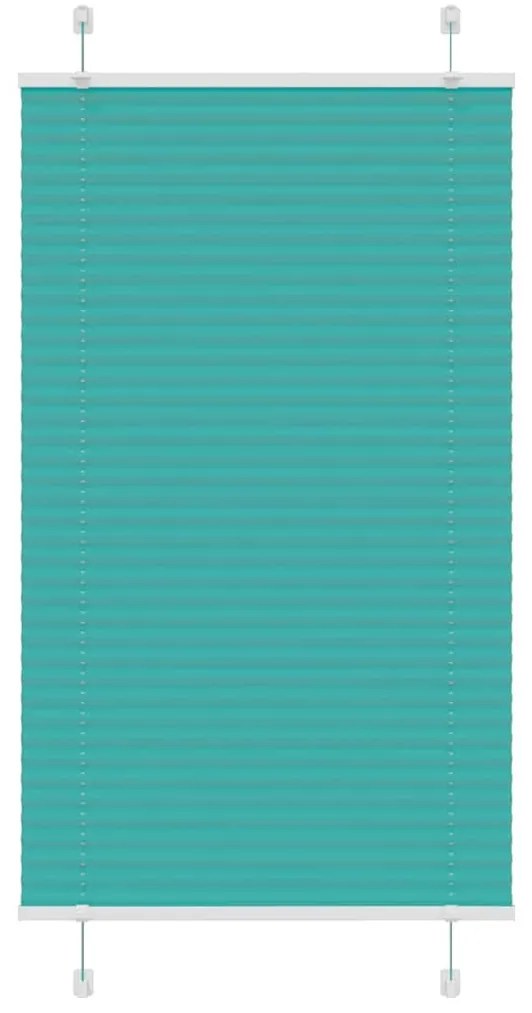 pliszírozott redőny Benzinzöld 75x150 cm szövetszélesség