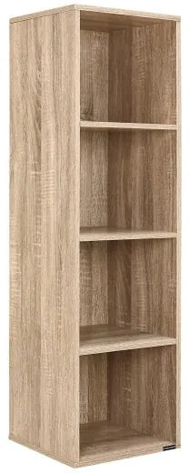 Casaria® Skylar könyvespolc 106x30x30 cm - natúr