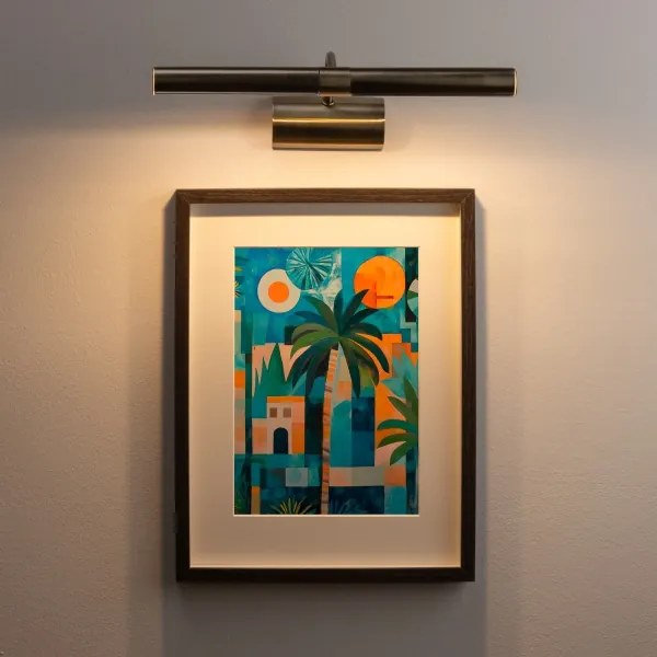 Brilagi - LED Képmegvilágító DANAE 2xE14/4W/230V 3000K bronz