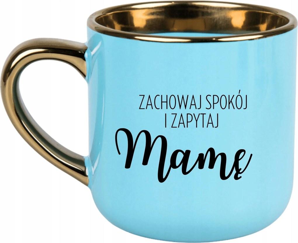 Bögre Kék Ajándék Vicces Anyák Napja Maradj Nyugodt Kérdezd Meg Anyát