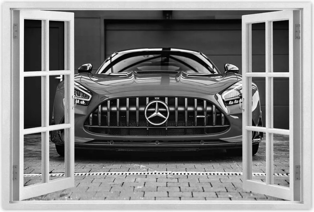 Poszterek 120x80 Mercedes sportautó