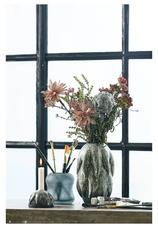 Artic Ice agyagkerámia gyertyatartó - Villa Collection