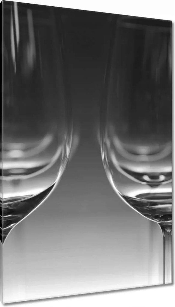 Vászonkép 80x120 Borospohár