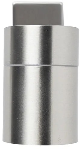 Kültéri fali lámpa acél IP44 - Solo