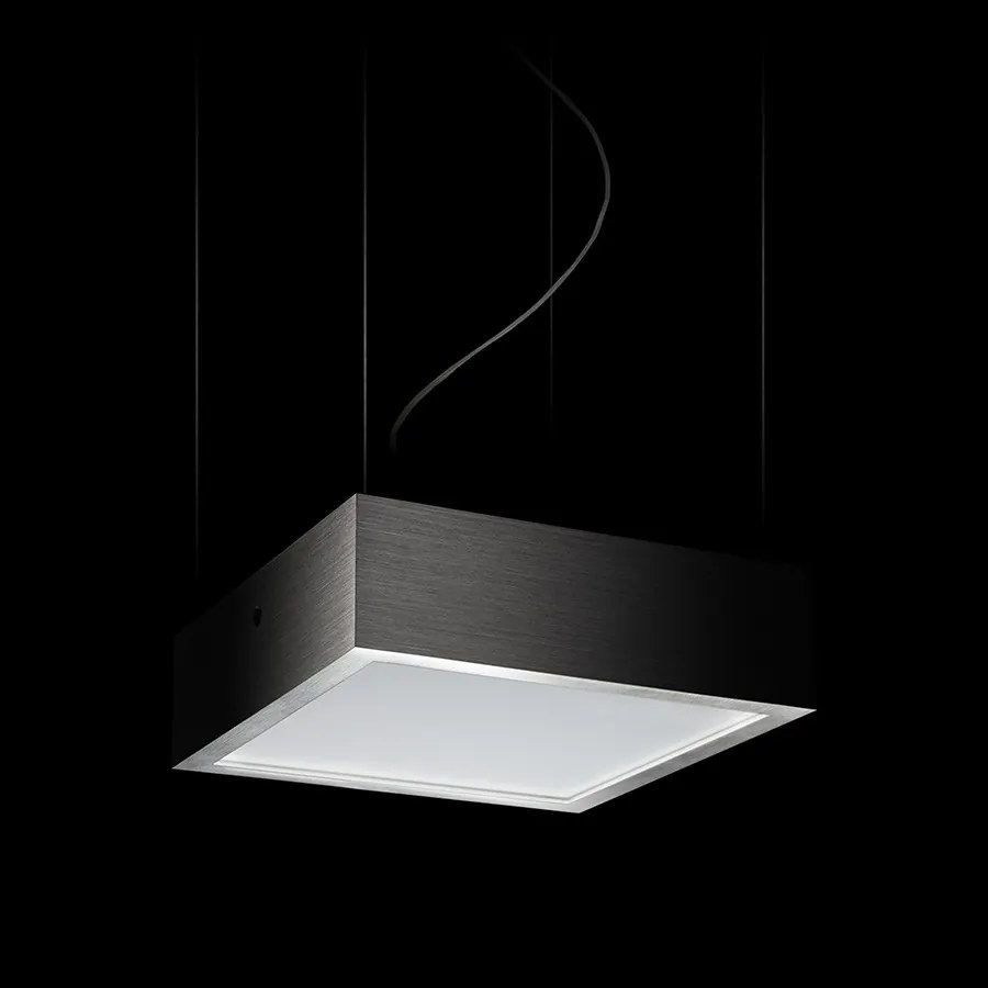 RENDL R13709 STRUCTURAL Modern Led Függesztett Lámpa Szálcsiszolt Alumínium IP20