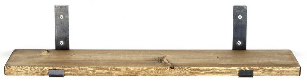 Lam009 Black and Walnut polc