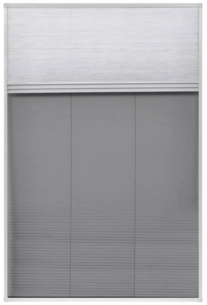 pliszé ablak szúnyogháló árnyékolóval alumíniumból 80 x 120 cm
