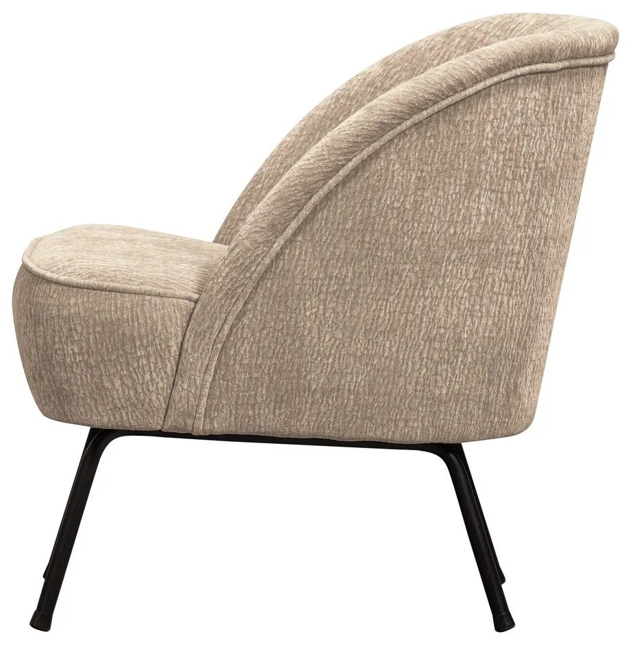 Bézs zsenília fotel Vogue – WOOOD