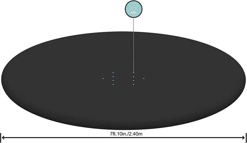 Bestway Medence takaró fólia 244 cm