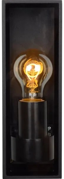 Lucide 15802/01/30 - Kültéri fali lámpa DUKAN 1xE27/15W/230V IP65