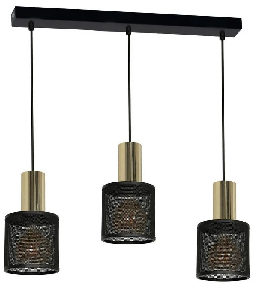 Csillár zsinóron ARES 3xE27/60W/230V