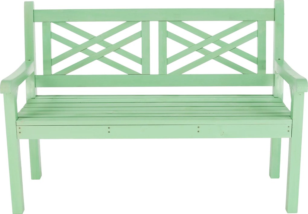 Fából készült kerti pad, neo mint, 124 cm, FABLA
