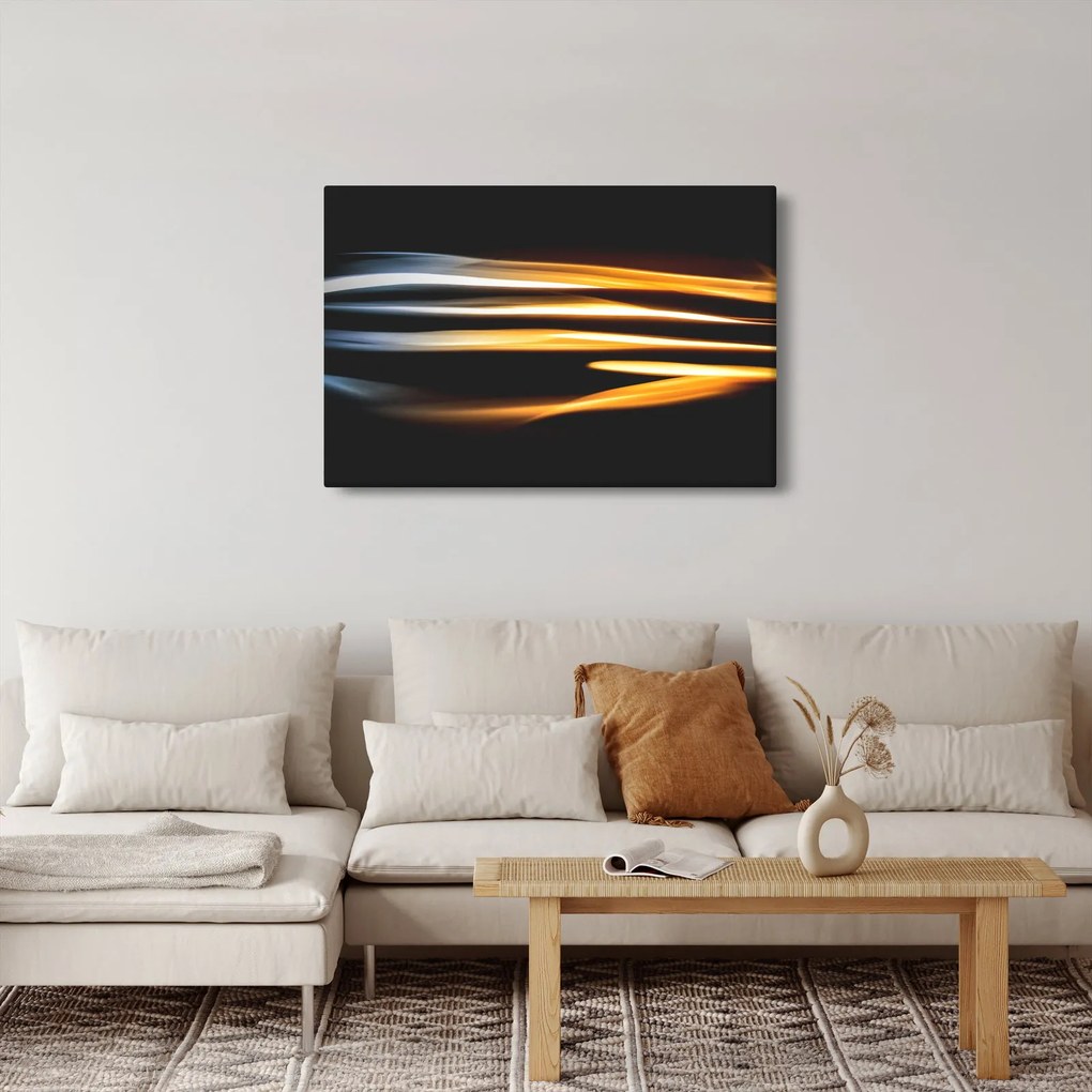 Fekete kép (90x60 cm)