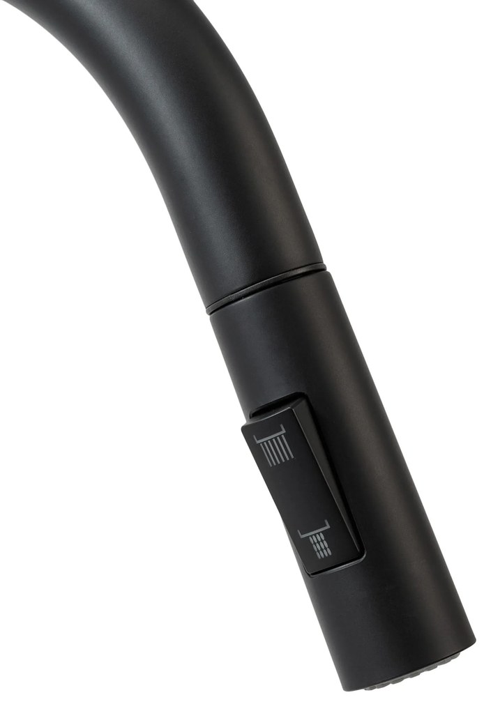 Konyhai csaptelep Rea Fresh black mat