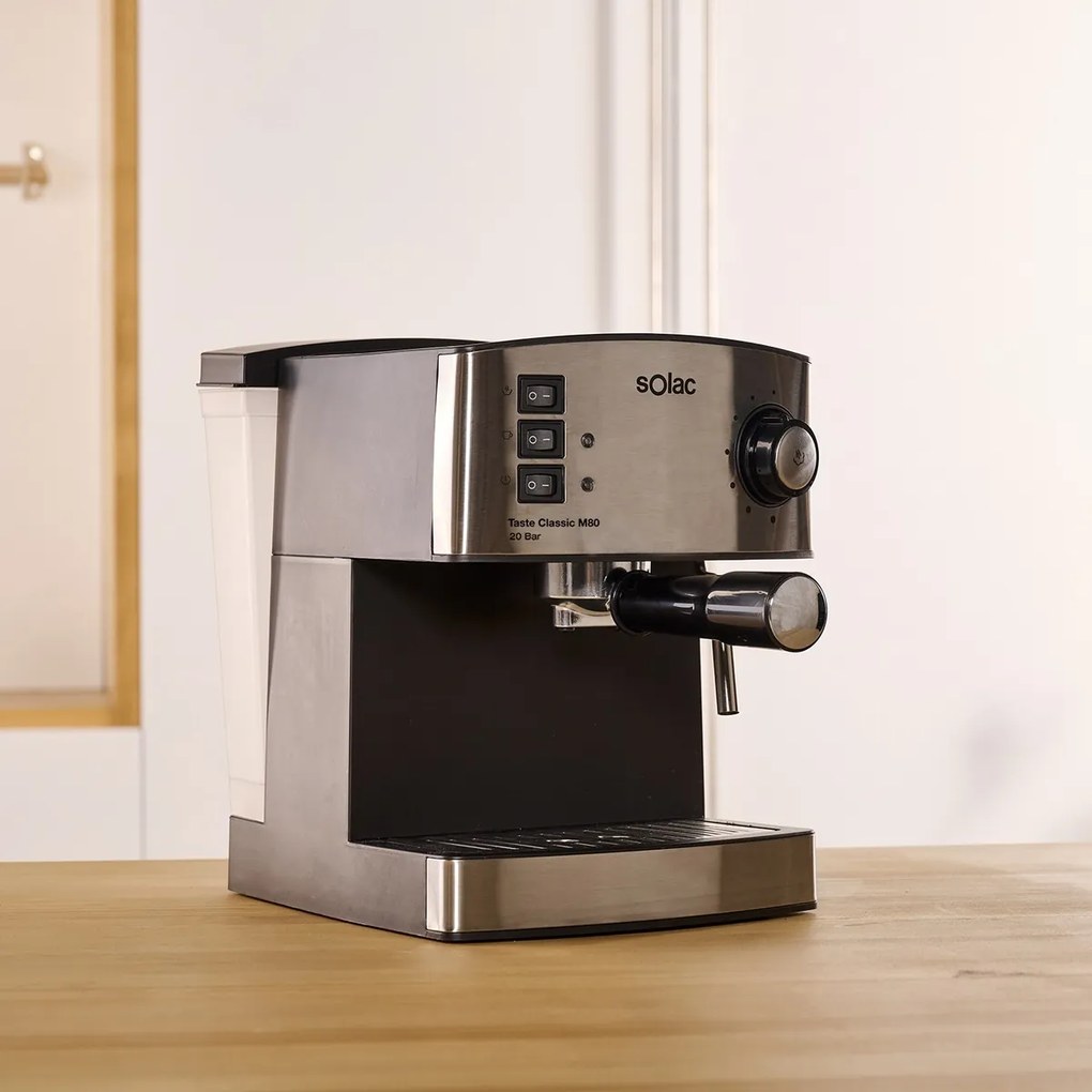 Solac CE4483 eszpresszó Taste Classic M80 Inox