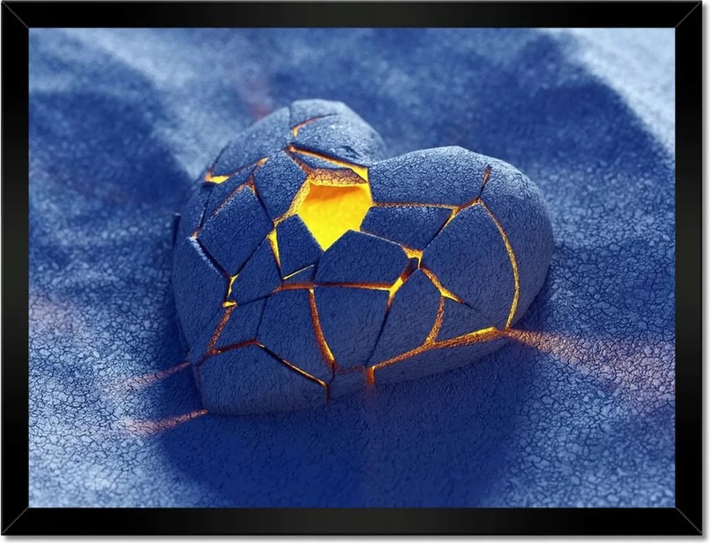 Poszterek keretben 40x30 A szerelem mindent felülmúl