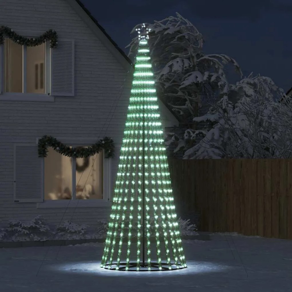 hideg fehér LED karácsonyfa 1028 LED 403 cm