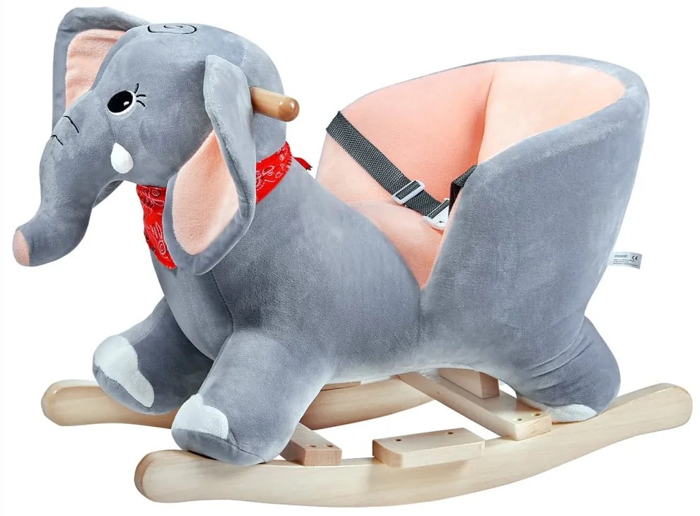 Spielwerk® Gyerek hintázó elefánt hangfunkcióval