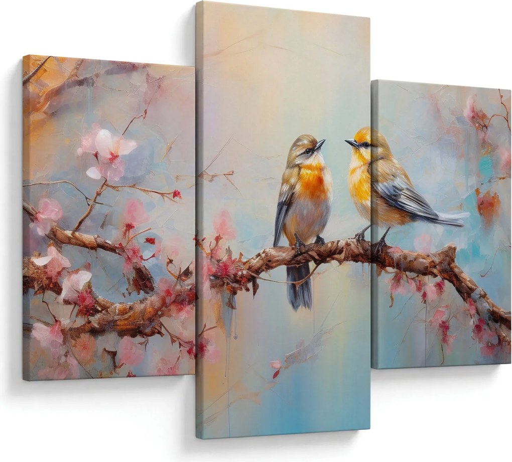 Kép - Lovebirds (90x60 cm)