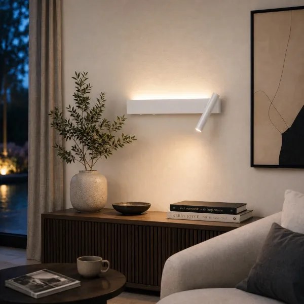 BRILAGI - ARLIX LED fali spotlámpa LED/3W/230V + LED/7W, fehér, CRI 90