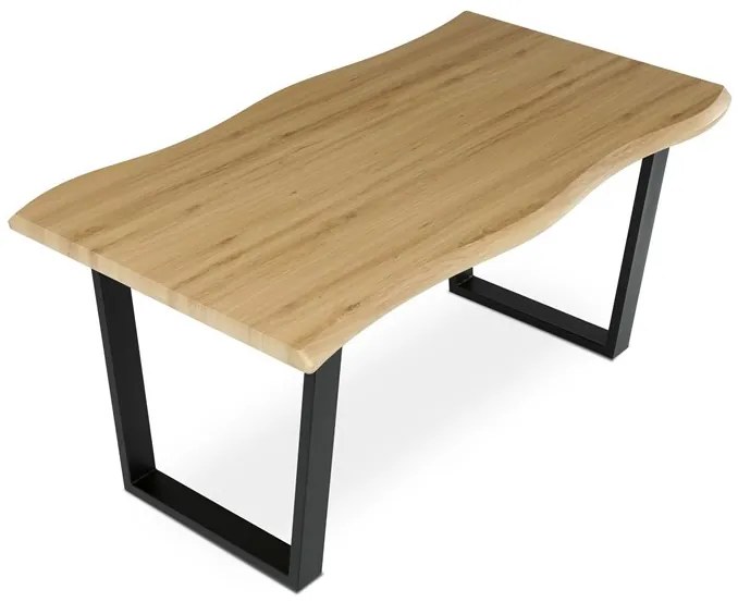 Étkezőasztal 160×90 cm, MDF, Vad Tölgy. HT-F4216 OAK