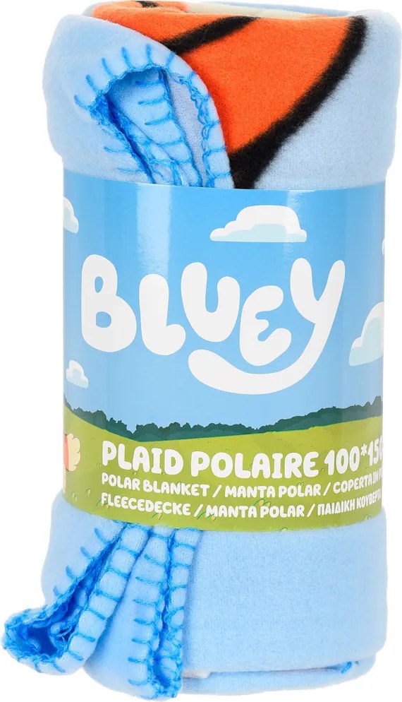 Bluey Snuggle Time polár takaró 100x150cm
