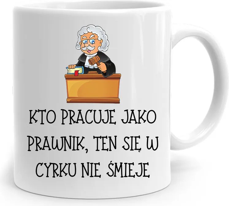 Bögre A Cirkuszi Ügyvédnek Nem Nevet A fényképes nyomattal