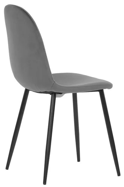 Szürke Bársony Étkezőszék. CT-971 GREY4