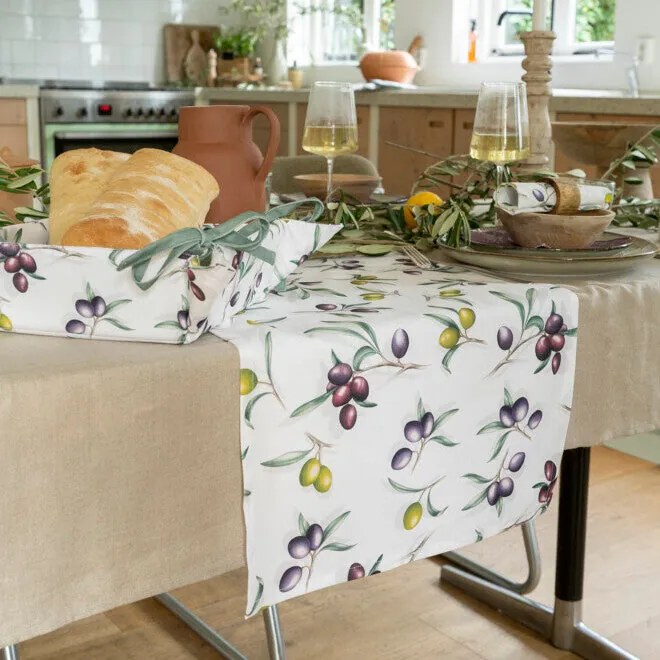 Porcelán konyhai tároló szilikon gyűrűvel olívás Delicious olives