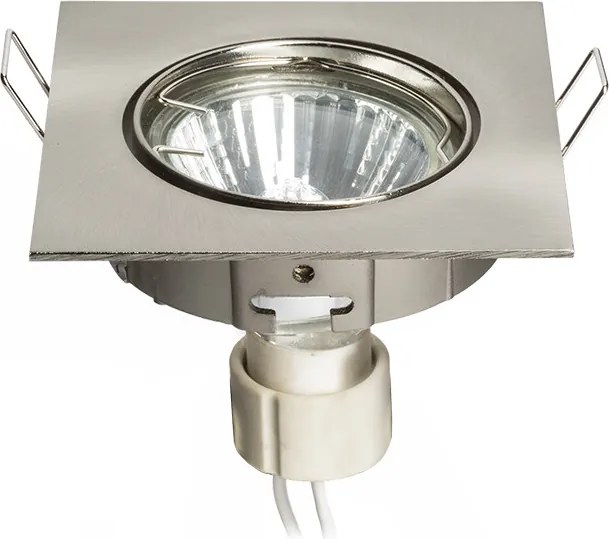 RENDL TOPIC SQ dönthető matt nikkel 230V LED GU10 8W