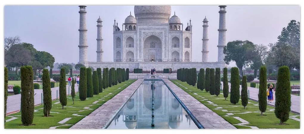 Kép - Taj Mahal napkeltekor (120x50 cm)