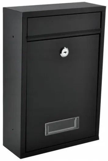 Postaláda 21,7x32 cm fekete