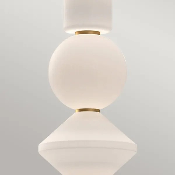 Alora Mood ALM-BIJOU-P3-GD - LED csillár kábelen BIJOU LED/20W/230V 3000K aranyszínű