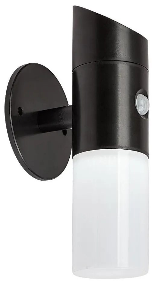 Rabalux 77030 - LUTTO LED 1W 3,7V IP44 fekete napelemes fali lámpa