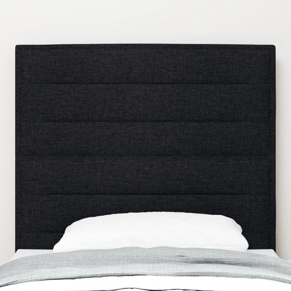Fekete Szövet Fejtámla 100 cm