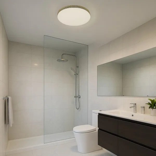 Rabalux 75057 - TOMA LED fürdőszobai mennyezeti lámpa, 18 W, 230 V, IP44, Ø 34 cm