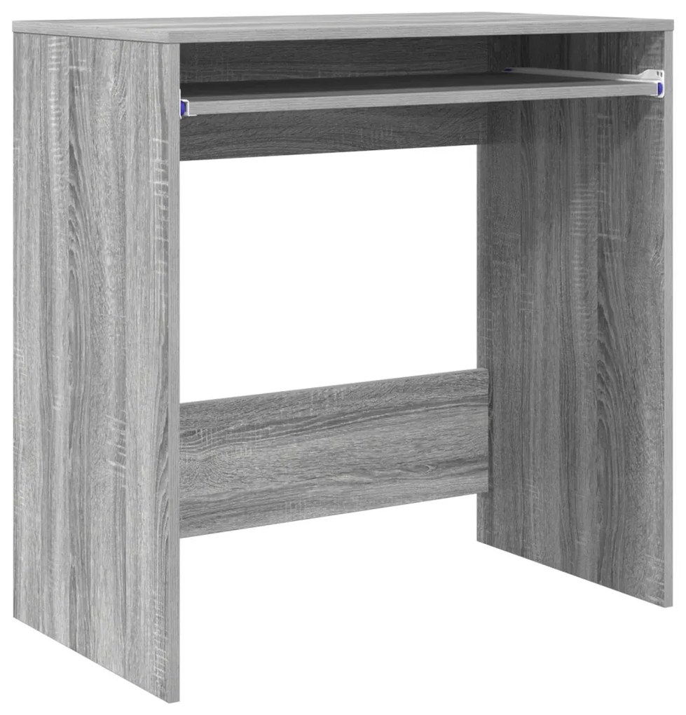 vidaXL Asztal fiókkal Szürke Sonoma 77,5 x 43 x 79 cm Faanyag