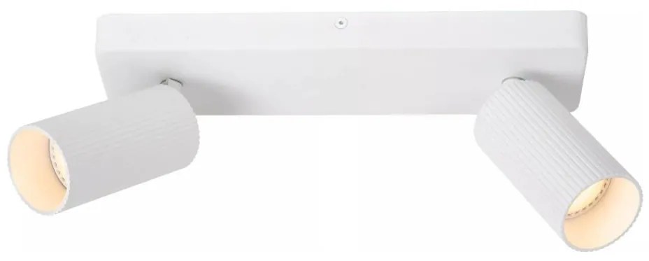Lucide 09939/02/31 - spotlámpa CLUBS 2xGU10/40W/230V fehér