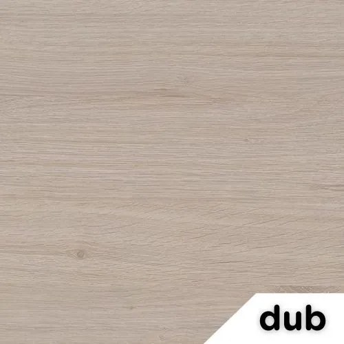 OfficeTech Strong állítható magasságú asztal 240 x 80 cm, fehér alap, tölgy